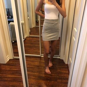 Gray Adidas Skirt